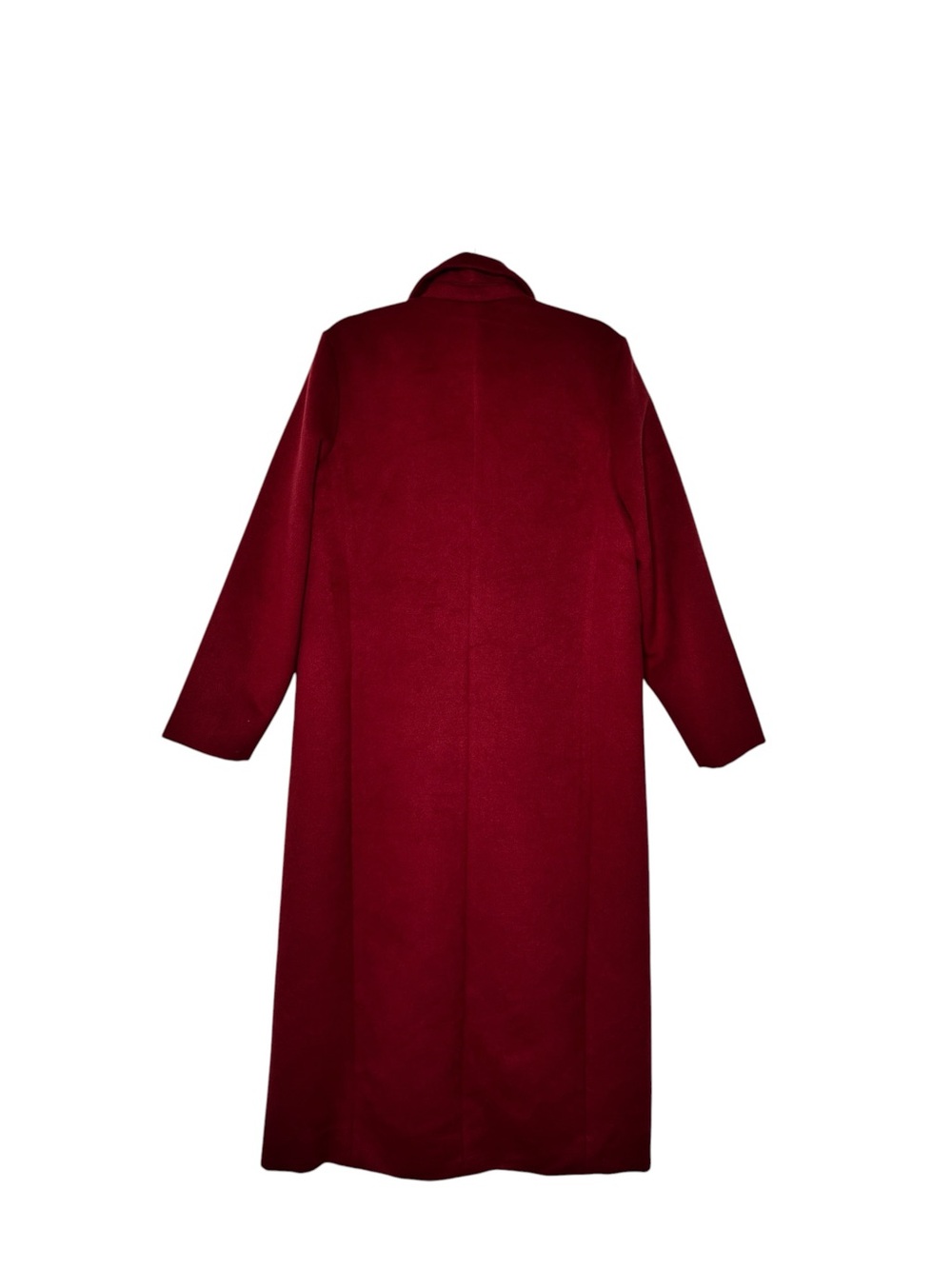 Boston Proper Longline Coat Deep Raspberry Red Size L - Picture 4 of 8